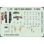 F-104J SPACE for Fine Molds, 1/72 - Eduard Accessories 3DL72084 F-104J SPACE for Fine Molds, 1/72 - Eduard Accessories 3DL72084