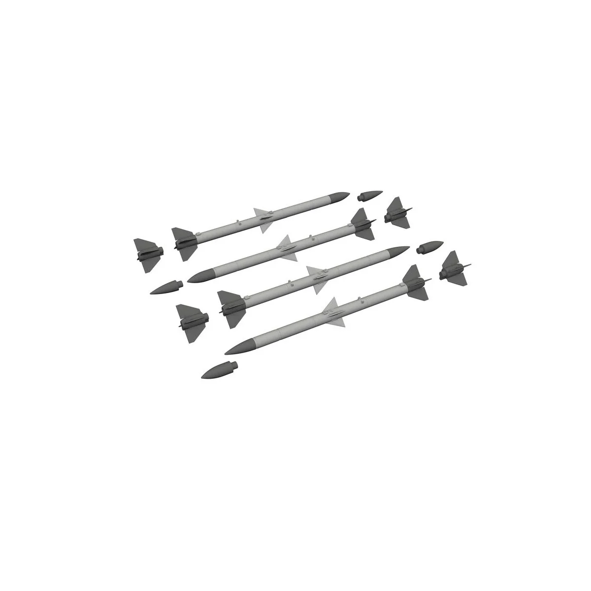 AIM-120A/B PRINT, 1/48 - Eduard Accessories 6481176 AIM-120A/B PRINT, 1/48 - Eduard Accessories 6481176