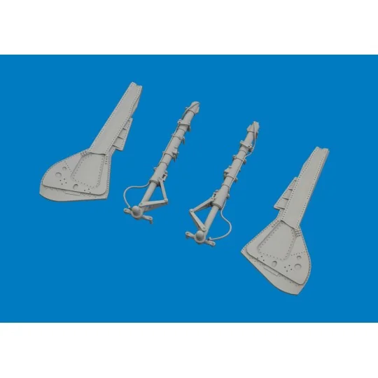 Fw 190A-8/R2 undercarriage legs PRINT for Eduard, 1/48 - Eduard Acc...