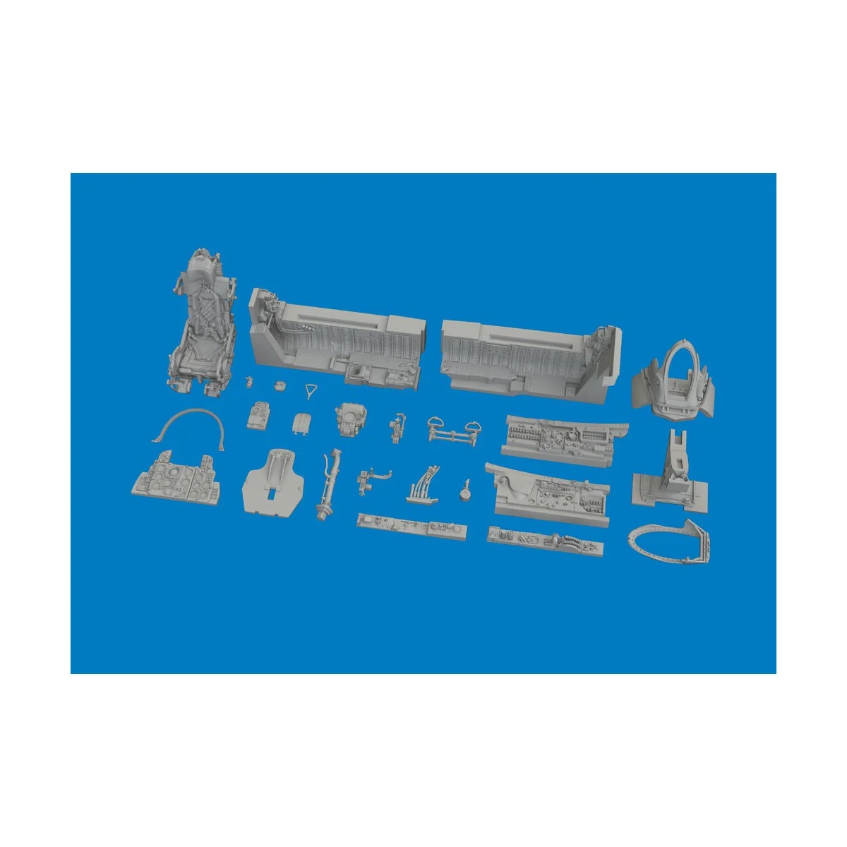 MiG-21F cockpit PRINT for Eduard, 1/48 - Eduard Accessories 6481182