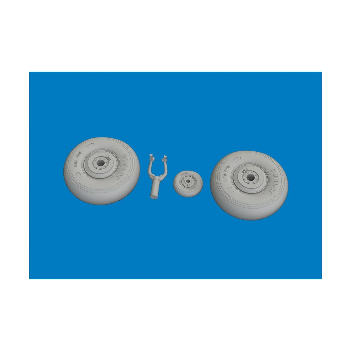 Hurricane Mk.I wheels for Arma Hobby, 1/48 - Eduard Accessories 648...
