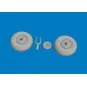 Hurricane Mk.I wheels for Arma Hobby, 1/48 - Eduard Accessories 648...