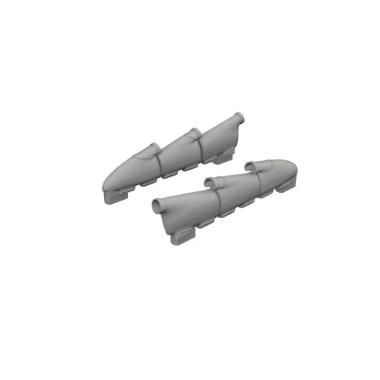 Hurricane Mk.I exhaust rounded PRINT for Arma Hobby, 1/48 - Eduard ...