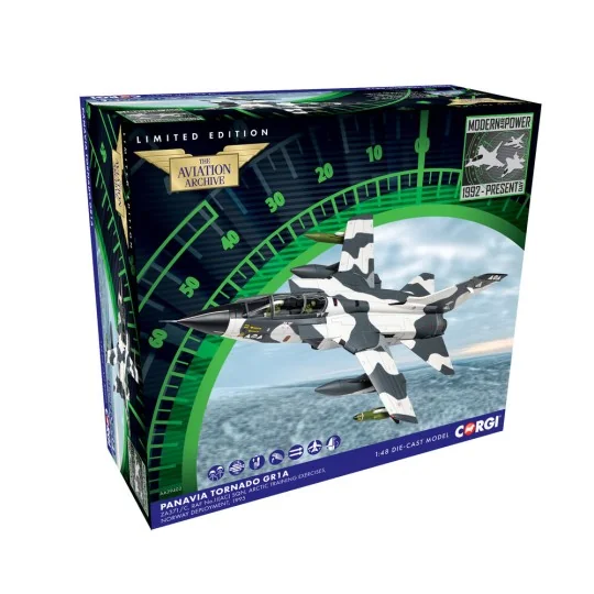 Panavia Tornado GR1A. ZA371/C. Norway. 1995, 1/48 - Corgi AA29402 Panavia Tornado GR1A. ZA371/C. Norway. 1995, 1/48 - Corgi AA29402