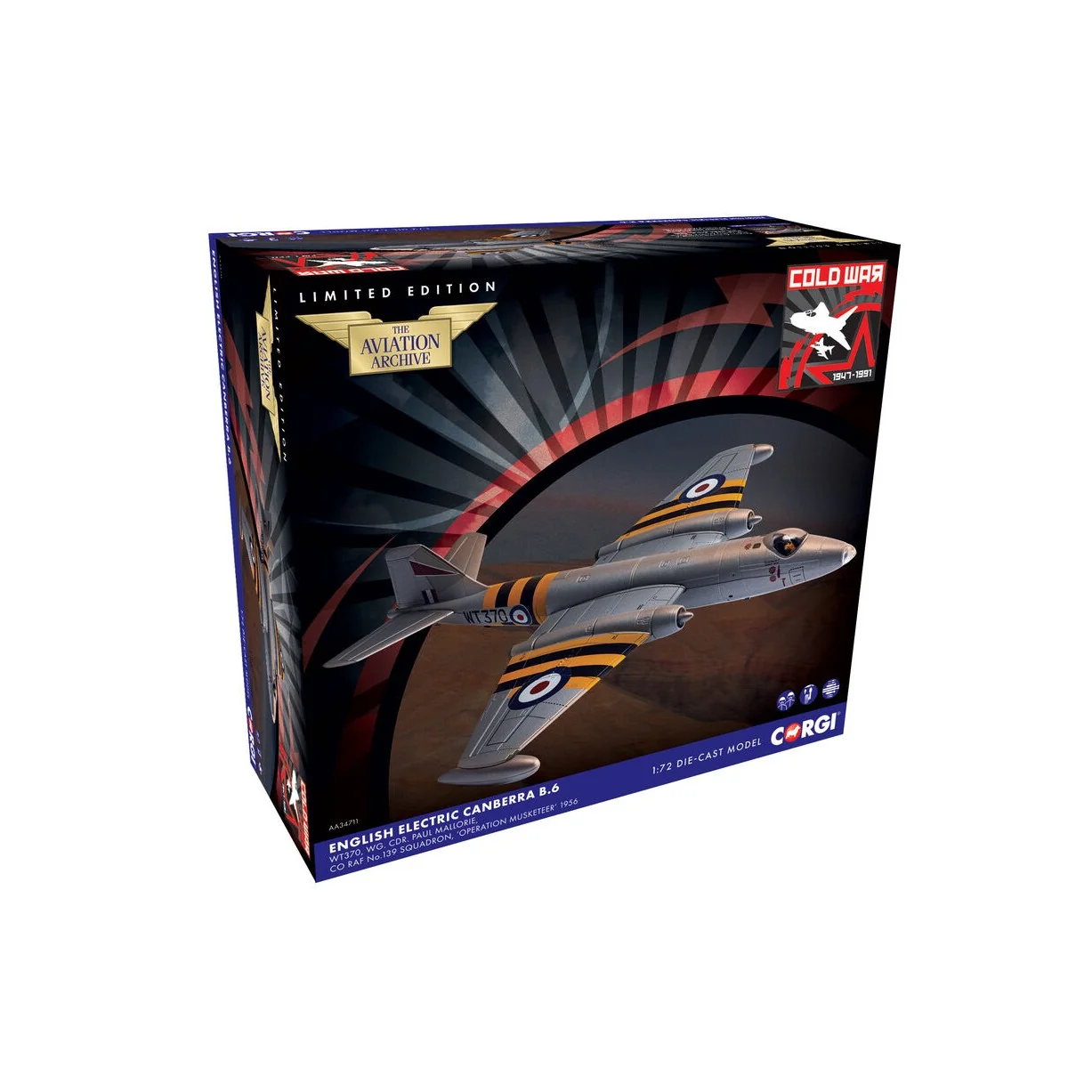 English Electric Canberra B.6. WT370. Operation Musketeer. 1956, 1/...