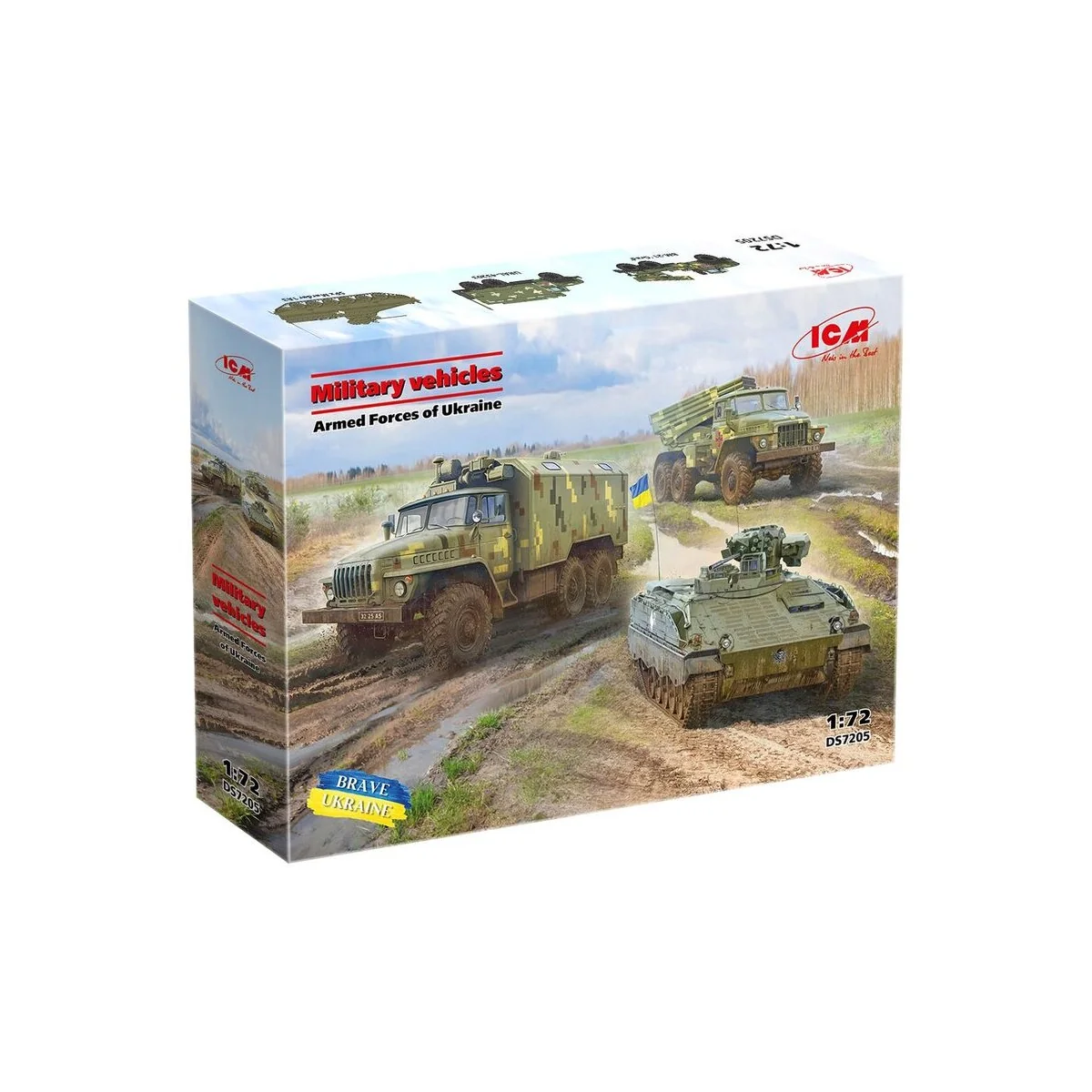 Military vechicles of the Armed Forces of Ukraine (SPz Marder 1A3, ...