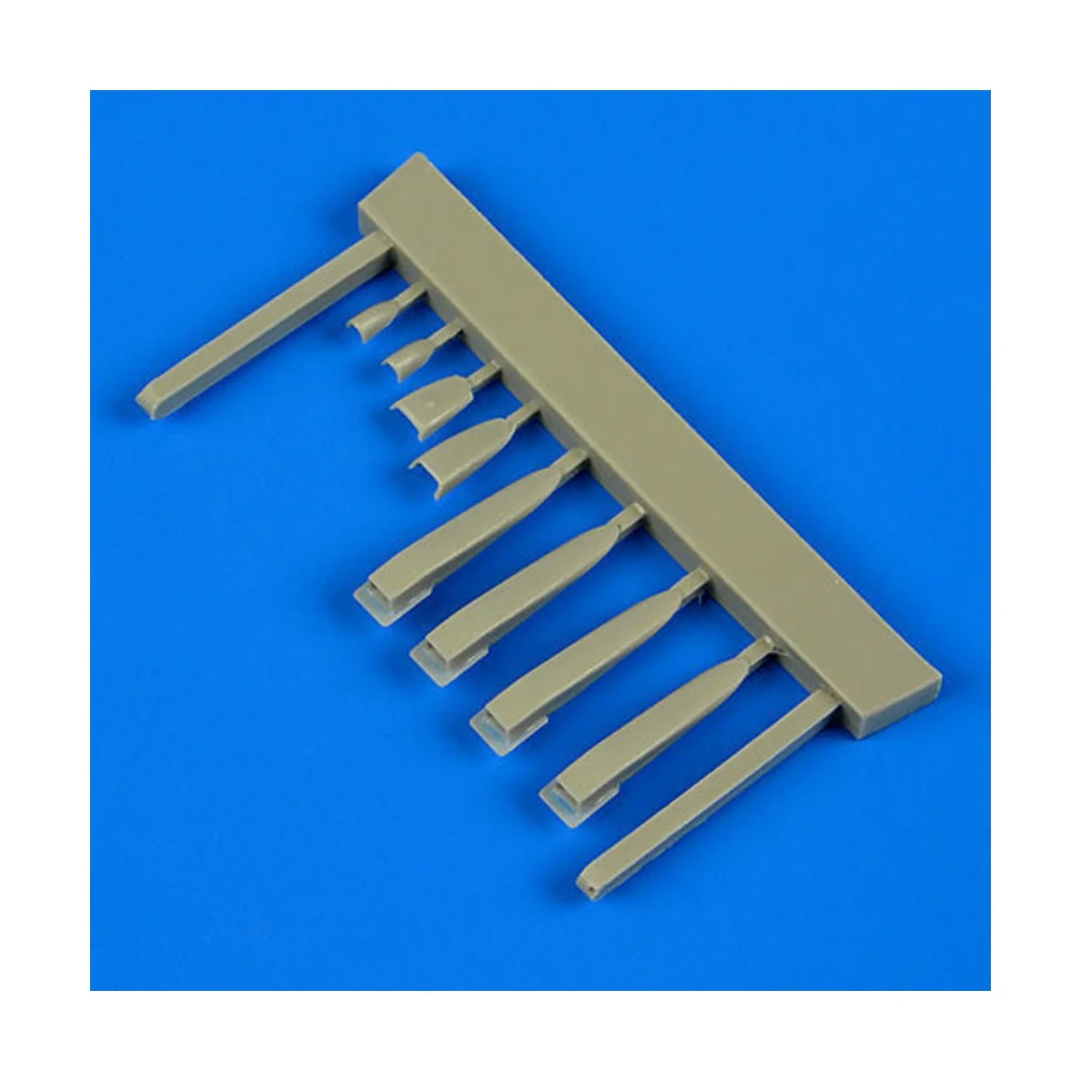 Kfir C2/C7 air scoops for Kinetic, 1/48 - Quickboost QB48 578 Kfir C2/C7 air scoops for Kinetic, 1/48 - Quickboost QB48 578