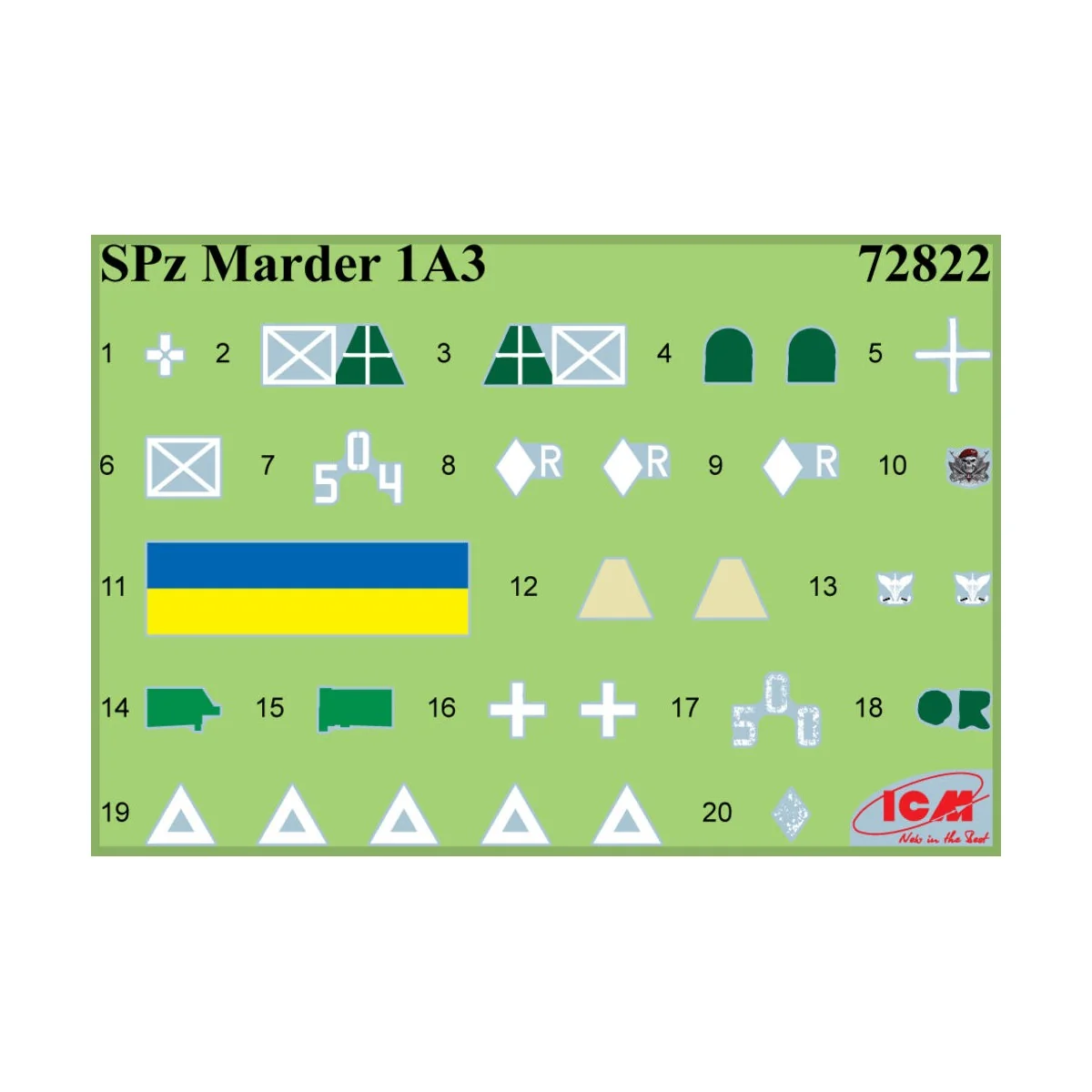 Military vechicles of the Armed Forces of Ukraine (SPz Marder 1A3, ...