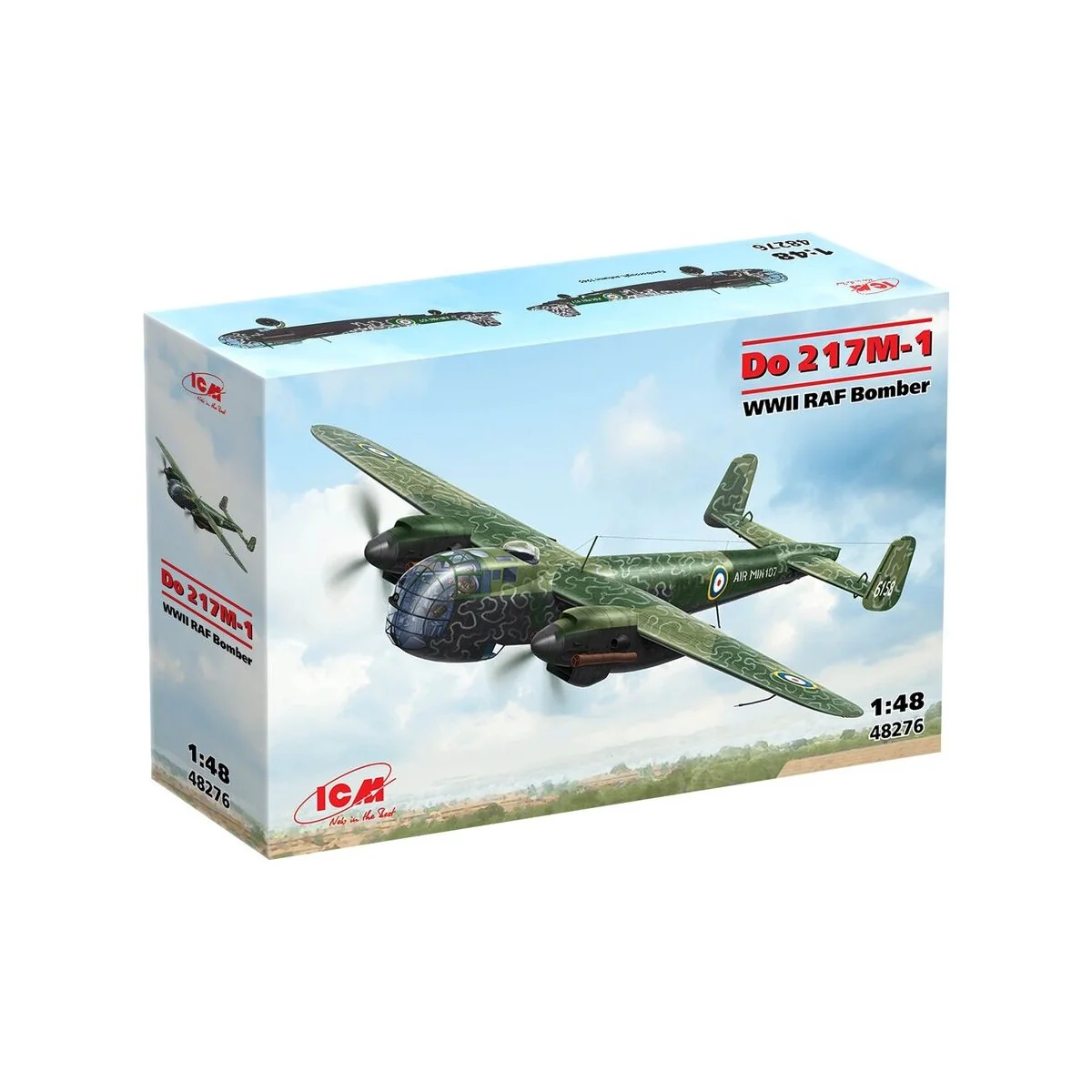 Do 217M-1, WWII RAF Bomber, 1/48 - ICM 48276