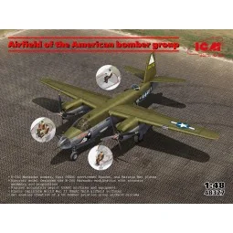 Airfield of the American bomber group, 1/48 - ICM 48327 2