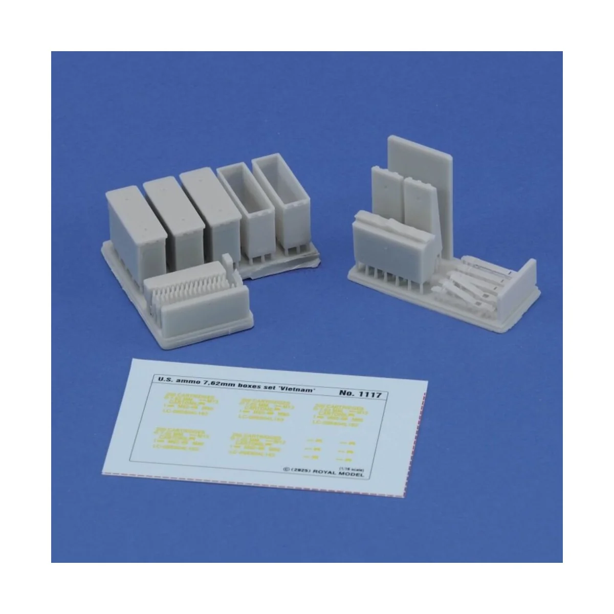 Autoblinda AB41 'Artiglio' wheels set, 1/35 - Royal Model RM1162