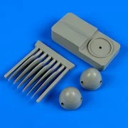 Me 410 propeller w/tool for Meng, 1/48 - Quickboost QB48 589