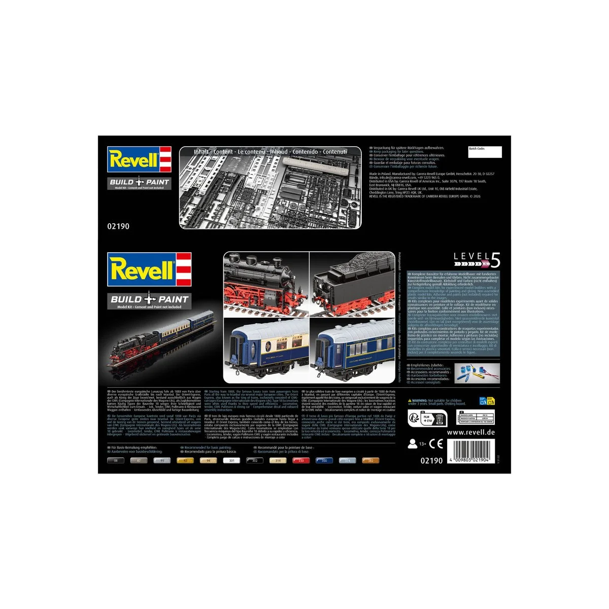 Orient Express, 1/87 - Revell 02190 Orient Express, 1/87 - Revell 02190