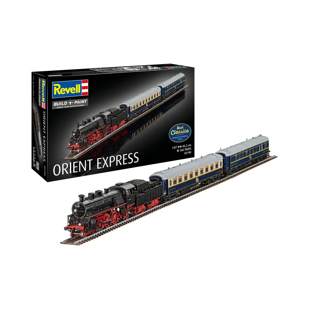 Orient Express, 1/87 - Revell 02190 Orient Express, 1/87 - Revell 02190