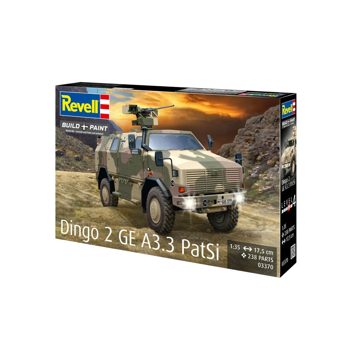 Dingo 2 GE A3.3 PatSi, 1/35 - Revell 03370