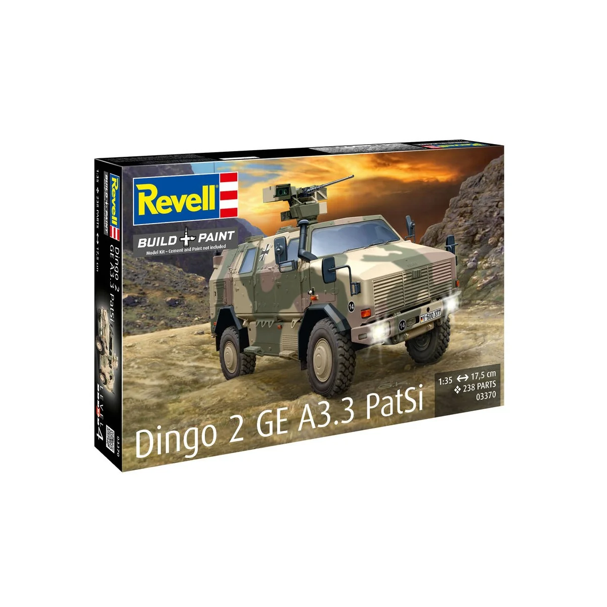 Dingo 2 GE A3.3 PatSi, 1/35 - Revell 03370