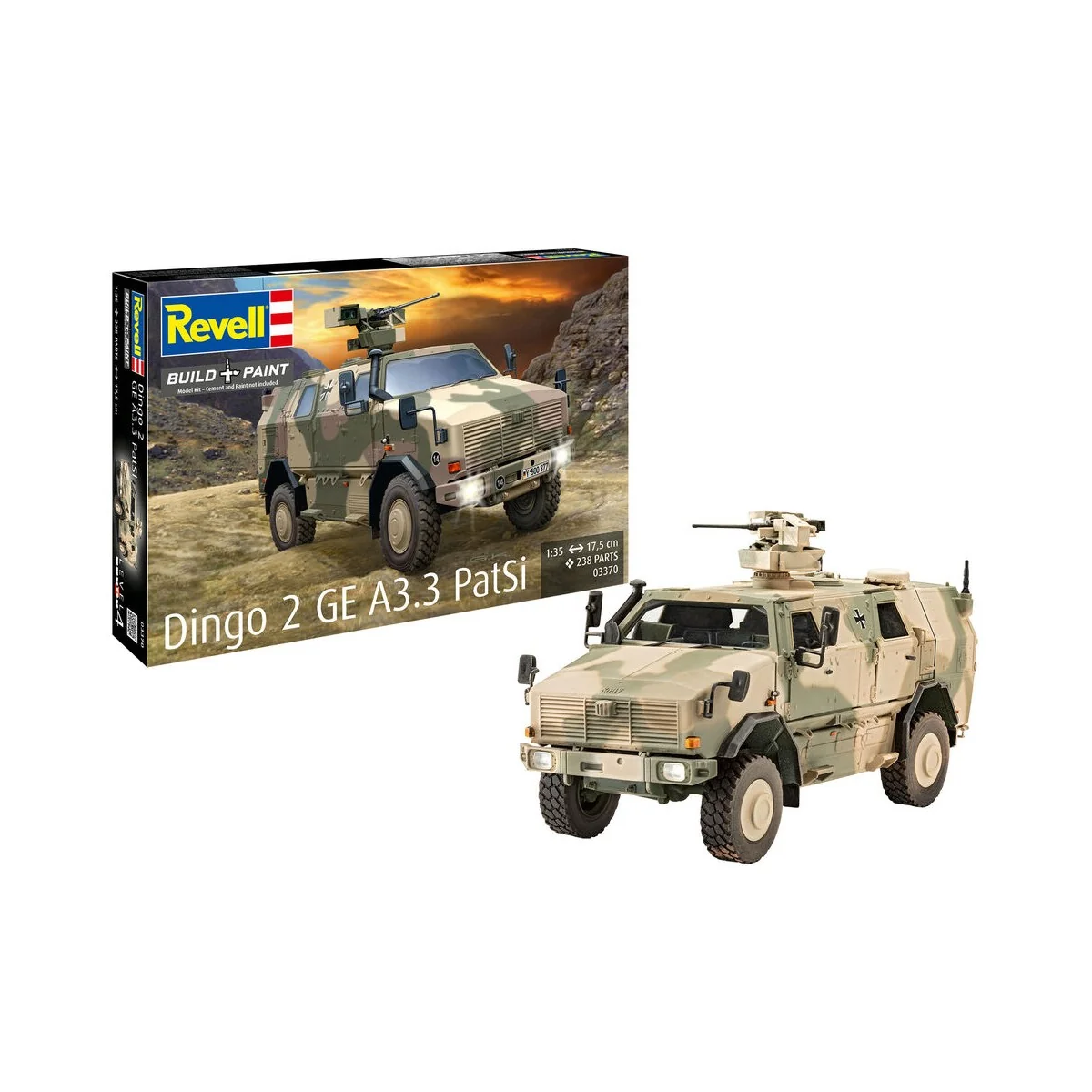 Dingo 2 GE A3.3 PatSi, 1/35 - Revell 03370