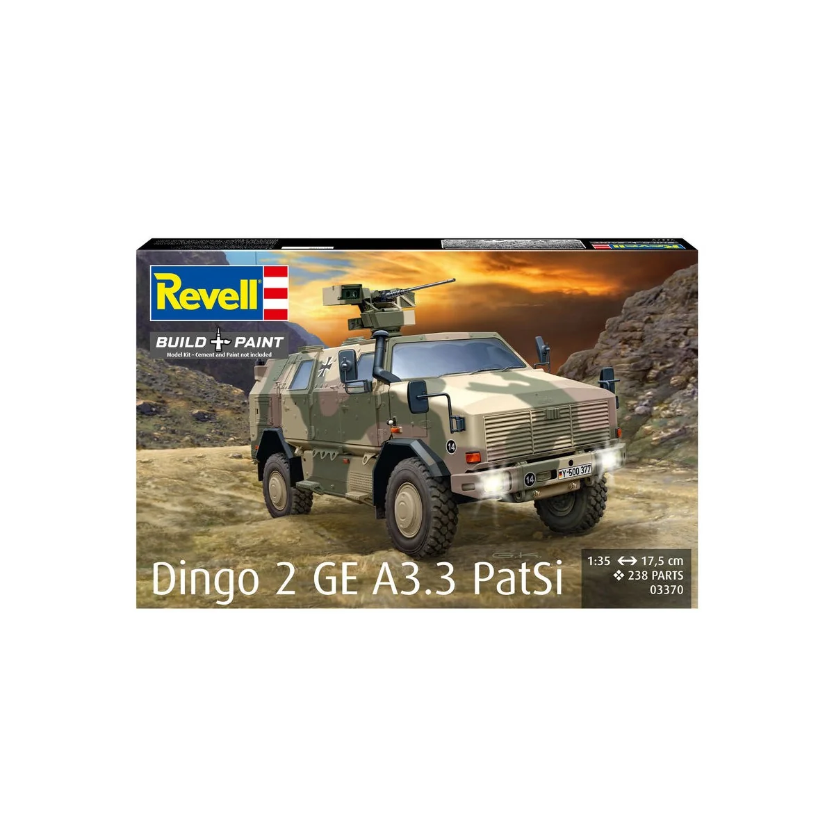 Dingo 2 GE A3.3 PatSi, 1/35 - Revell 03370