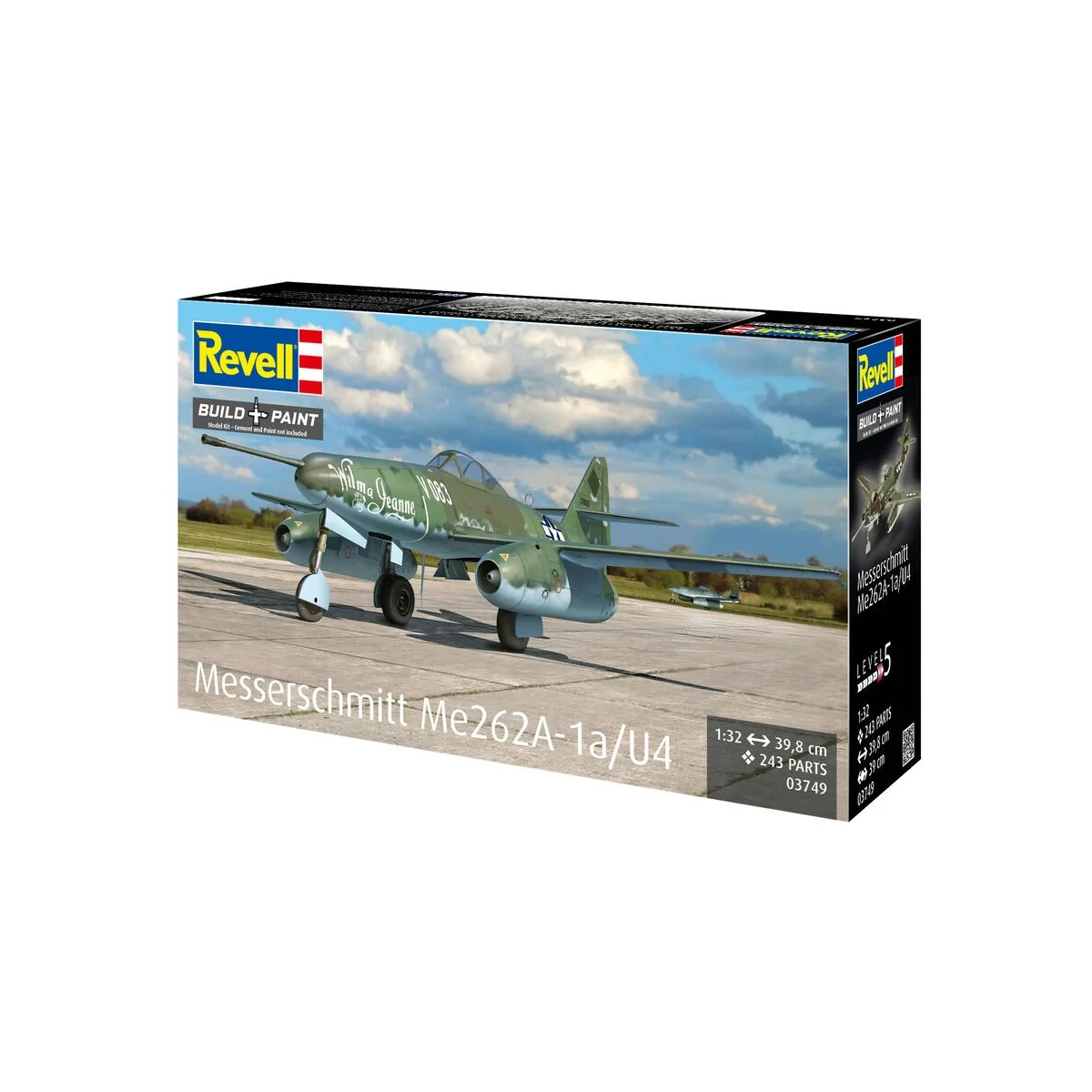Messerschmitt Me262A-1a/U4, 1/32 - Revell 03749