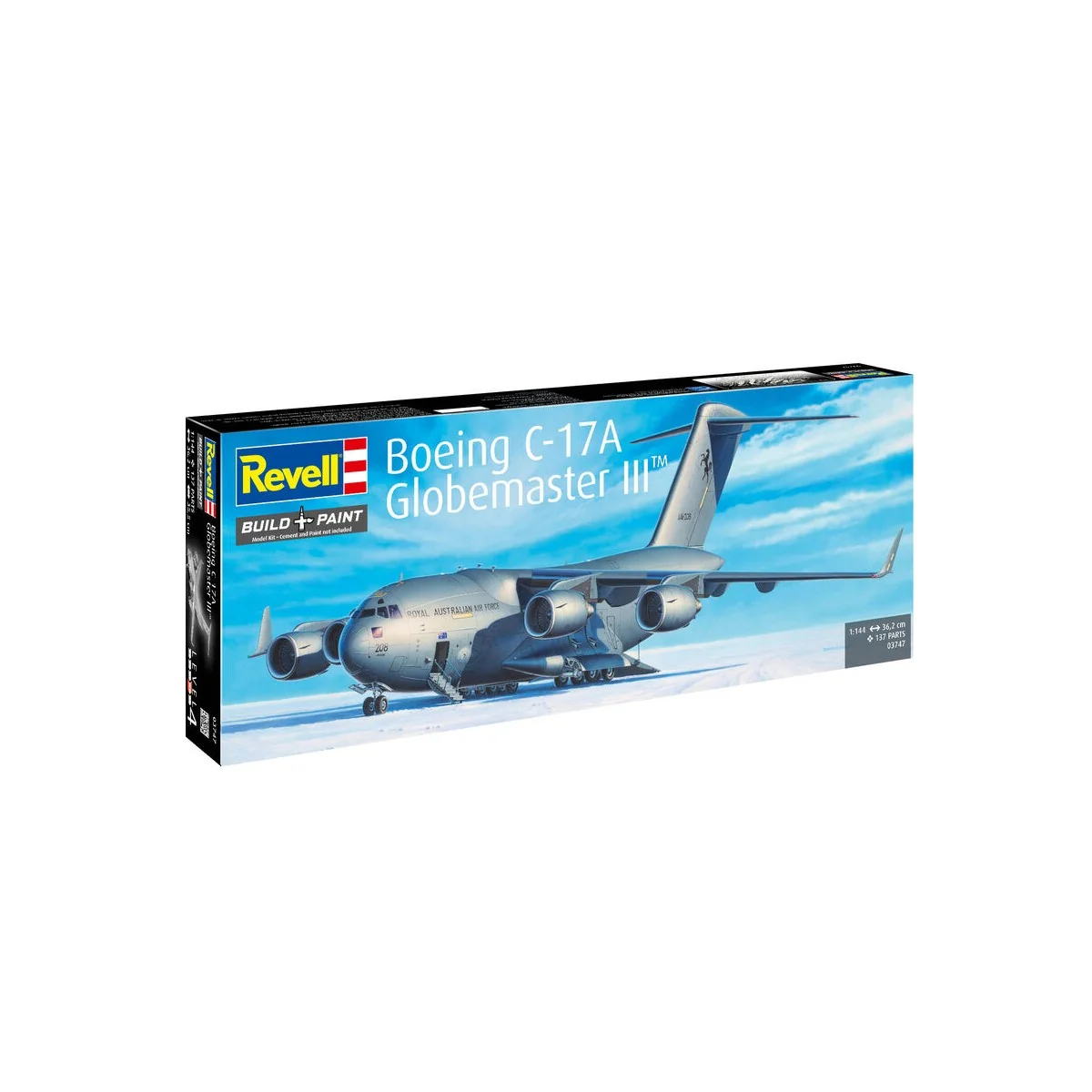 Boeing C-17A Globemaster III, 1/144 - Revell 03747 Boeing C-17A Globemaster III, 1/144 - Revell 03747