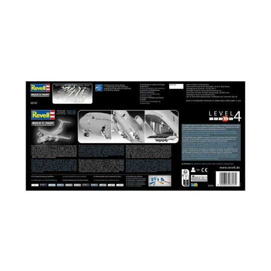 Boeing C-17A Globemaster III, 1/144 - Revell 03747 Boeing C-17A Globemaster III, 1/144 - Revell 03747