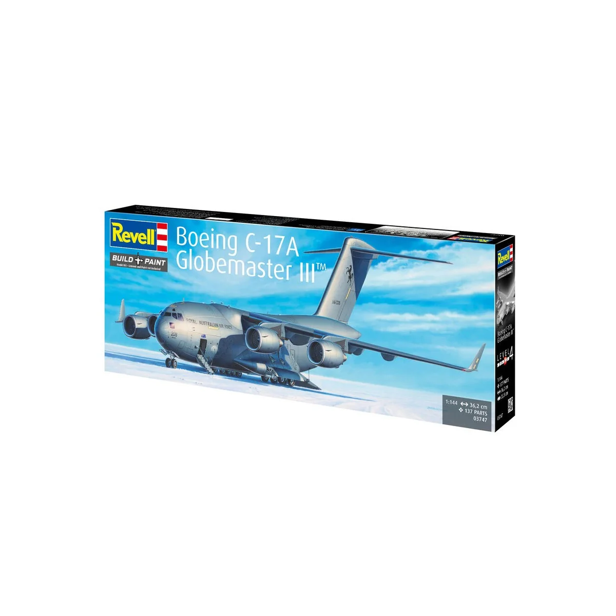 Boeing C-17A Globemaster III, 1/144 - Revell 03747 Boeing C-17A Globemaster III, 1/144 - Revell 03747
