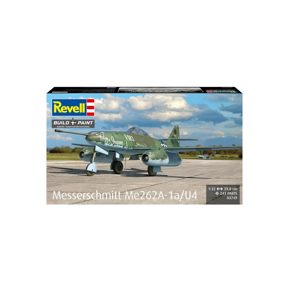 Messerschmitt Me262A-1a/U4, 1/32 - Revell 03749