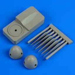 Me 410 propeller w/tool for Revell/Promo, 1/48 - Quickboost QB48 594