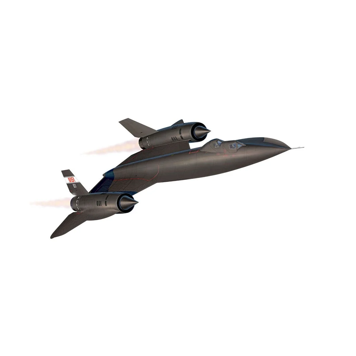 Lockheed SR-71B Blackbird, 1/48 - Revell 03751