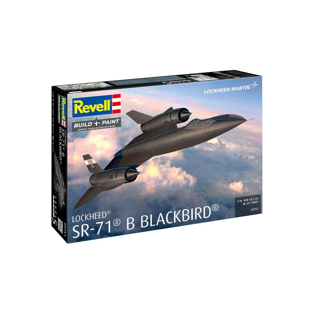 Lockheed SR-71B Blackbird, 1/48 - Revell 03751