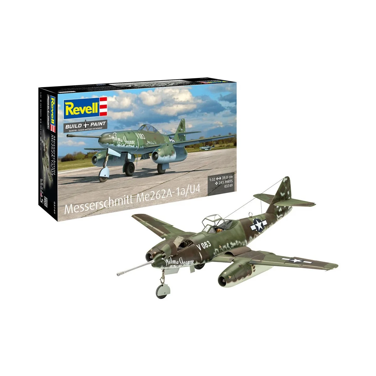 Messerschmitt Me262A-1a/U4, 1/32 - Revell 03749