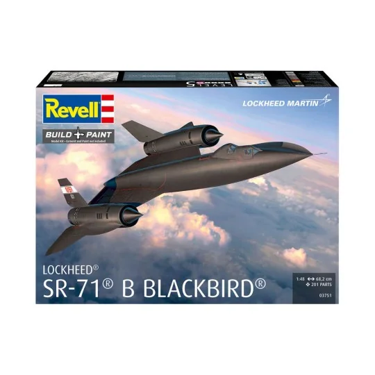 Lockheed SR-71B Blackbird, 1/48 - Revell 03751