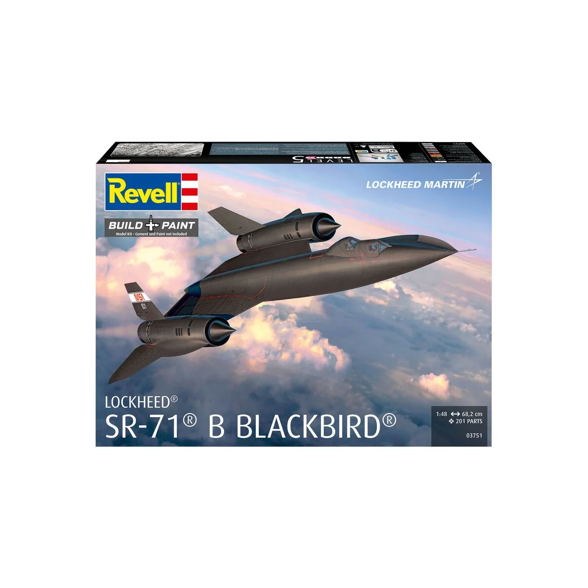 Lockheed SR-71B Blackbird, 1/48 - Revell 03751