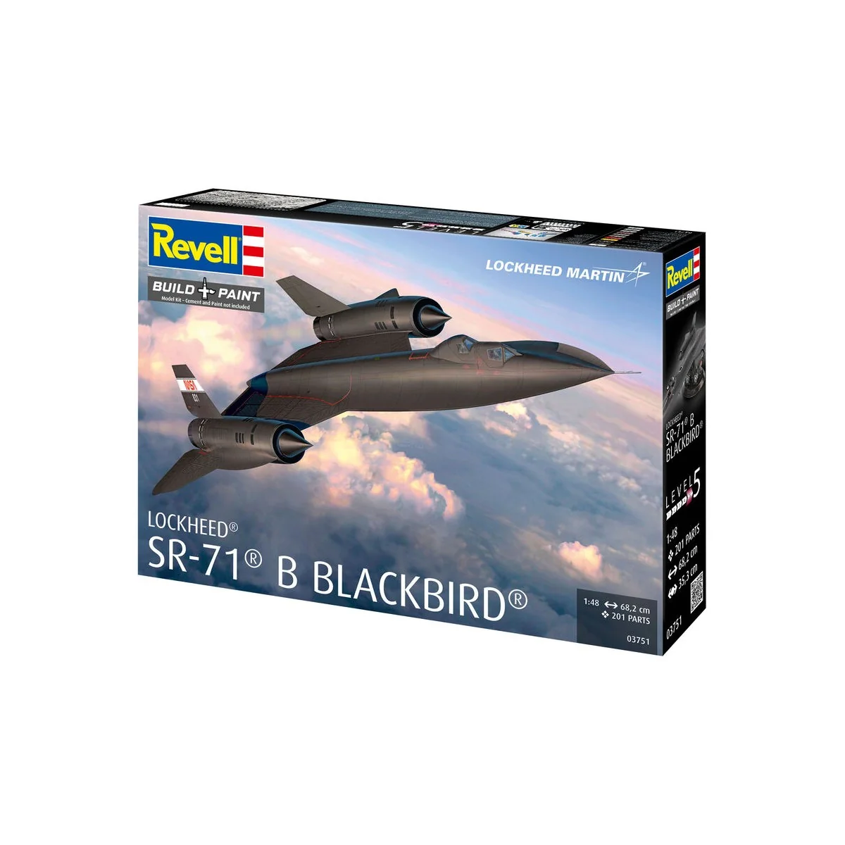 Lockheed SR-71B Blackbird, 1/48 - Revell 03751
