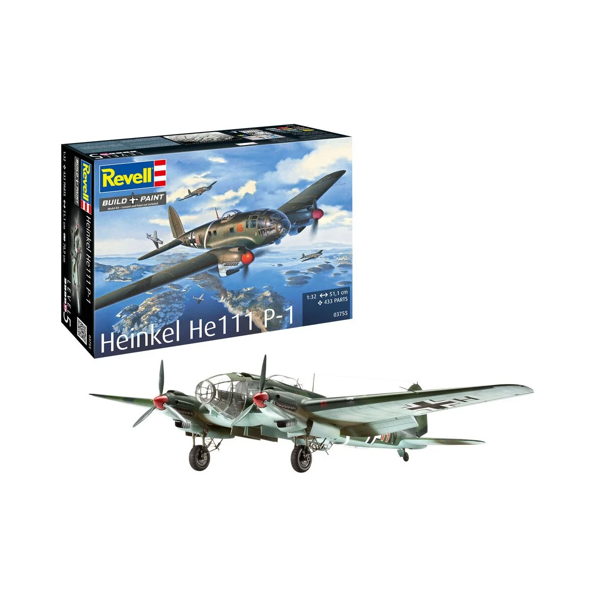 Heinkel He 111P-1, 1/32 - Revell 03755 Heinkel He 111P-1, 1/32 - Revell 03755
