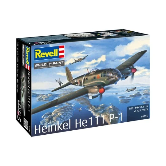Heinkel He 111P-1, 1/32 - Revell 03755 Heinkel He 111P-1, 1/32 - Revell 03755