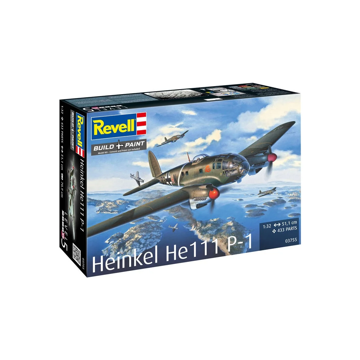 Heinkel He 111P-1, 1/32 - Revell 03755 Heinkel He 111P-1, 1/32 - Revell 03755