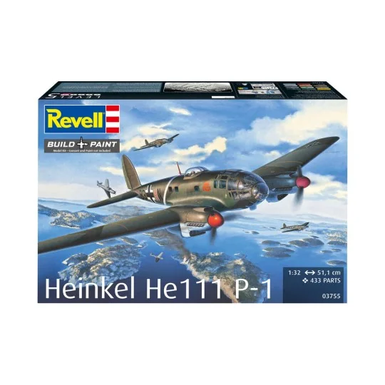 Heinkel He 111P-1, 1/32 - Revell 03755 Heinkel He 111P-1, 1/32 - Revell 03755