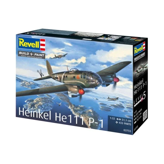 Heinkel He 111P-1, 1/32 - Revell 03755 Heinkel He 111P-1, 1/32 - Revell 03755