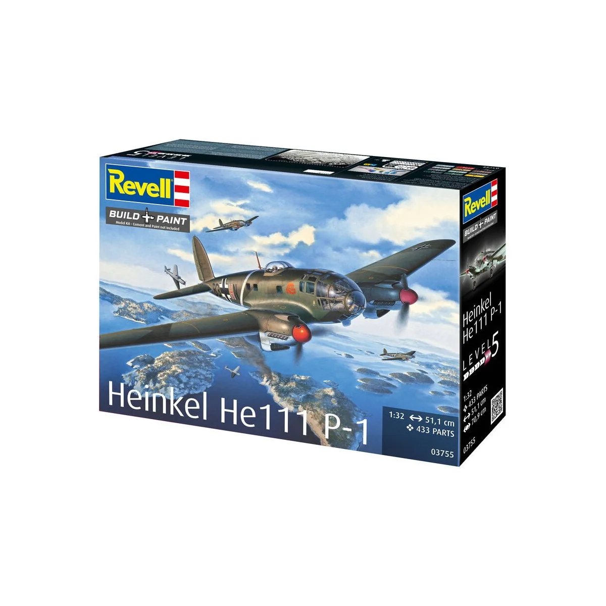 Heinkel He 111P-1, 1/32 - Revell 03755 Heinkel He 111P-1, 1/32 - Revell 03755