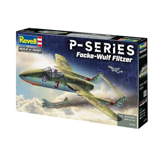 Focke-Wulf TL Jäger Flitzer - P-Series, 1/72 - Revell 03761 Focke-Wulf TL Jäger Flitzer - P-Series, 1/72 - Revell 03761