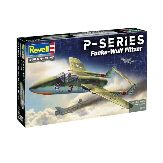 Focke-Wulf TL Jäger Flitzer - P-Series, 1/72 - Revell 03761 Focke-Wulf TL Jäger Flitzer - P-Series, 1/72 - Revell 03761