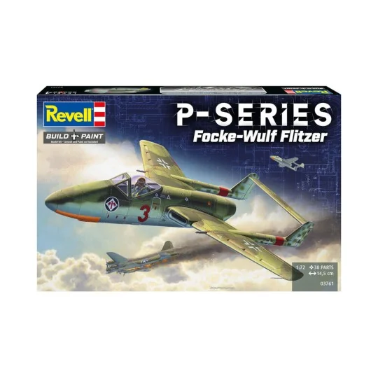 Focke-Wulf TL Jäger Flitzer - P-Series, 1/72 - Revell 03761 Focke-Wulf TL Jäger Flitzer - P-Series, 1/72 - Revell 03761