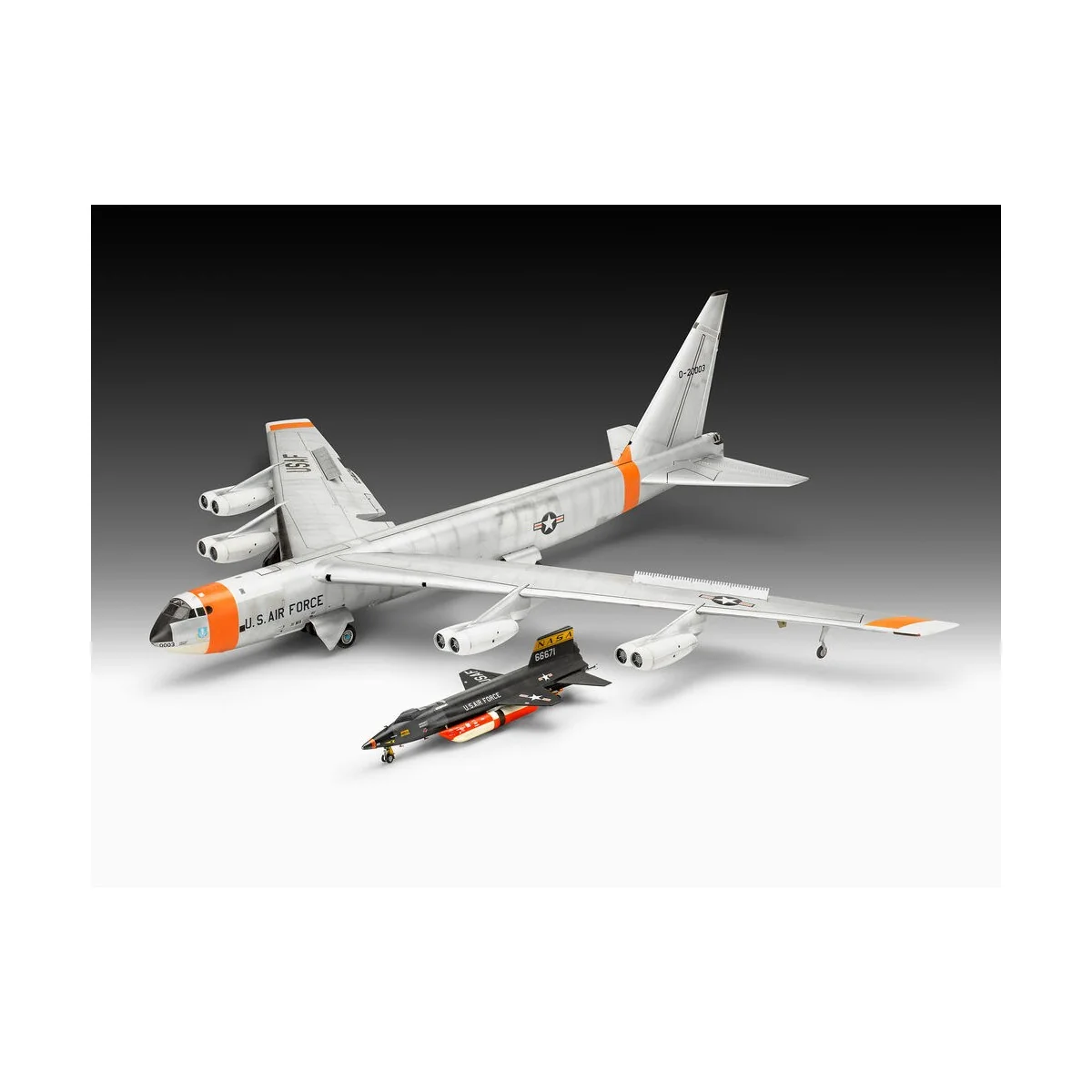 Boeing NB-52 & X-15 "Platinum Edition", 1/72 - Revell 03793 Boeing NB-52 & X-15 "Platinum Edition", 1/72 - Revell 03793