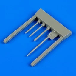 MiG-3 late gun barrels a.pitot tube f.Tr, 1/48 - Quickboost QB48 601