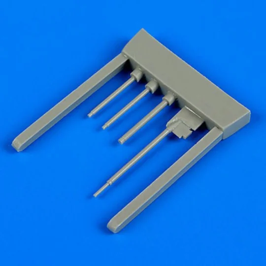 MiG-3 late gun barrels a.pitot tube f.Tr, 1/48 - Quickboost QB48 601 MiG-3 late gun barrels a.pitot tube f.Tr, 1/48 - Quickboost QB48 601