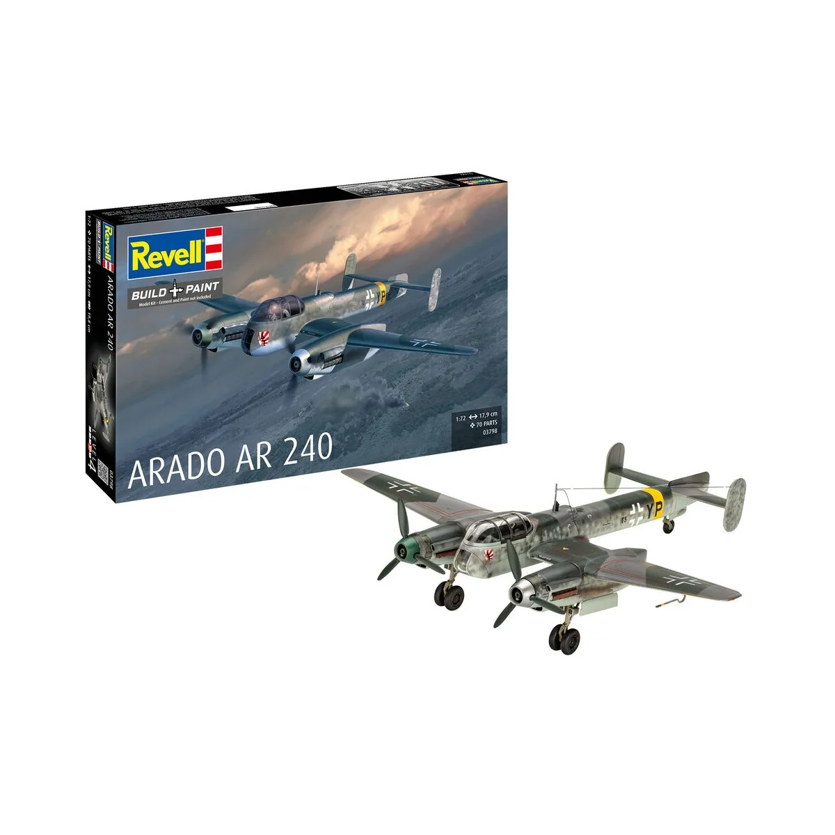 Arado AR-240, 1/72 - Revell 03798
