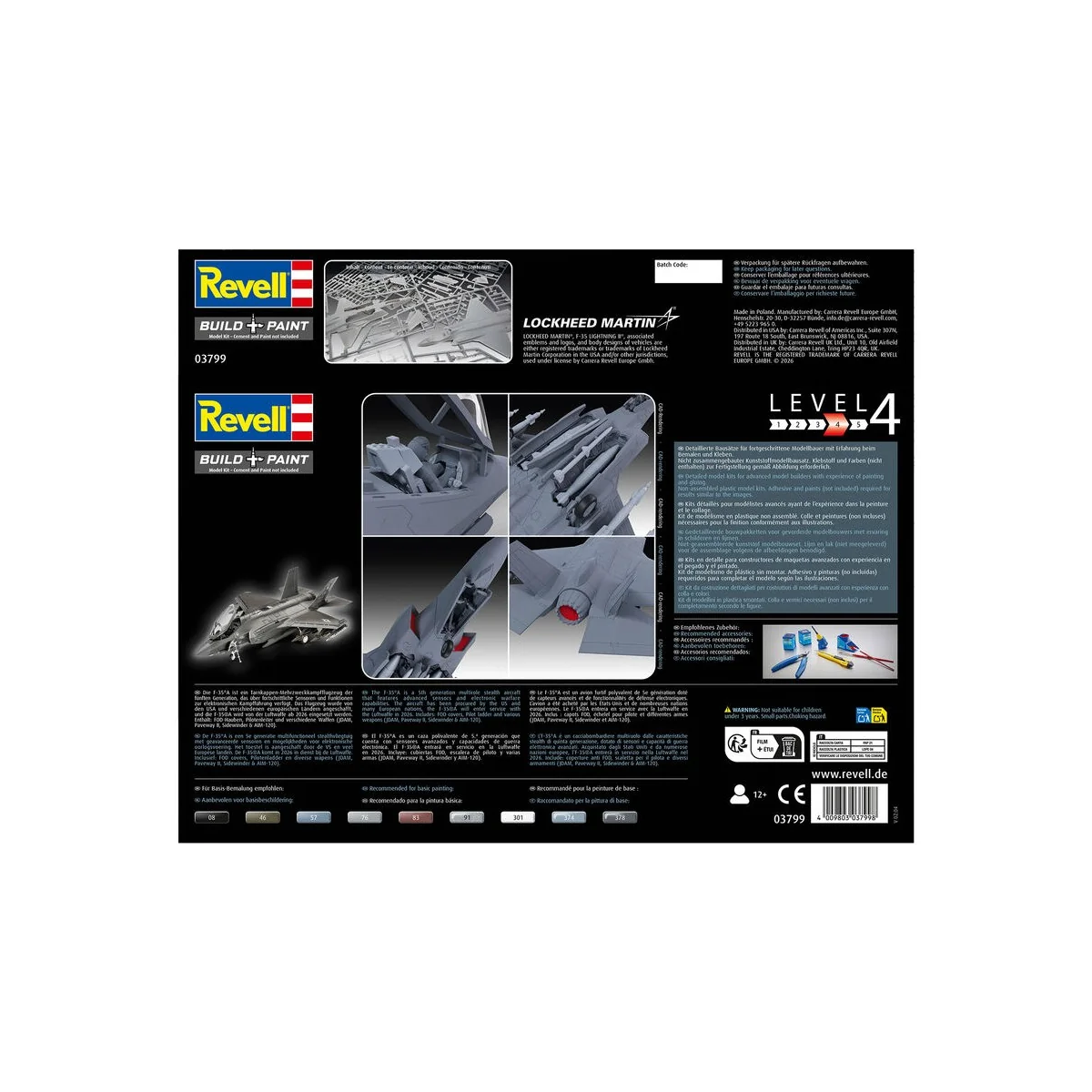 F-35A, 1/72 - Revell 03799