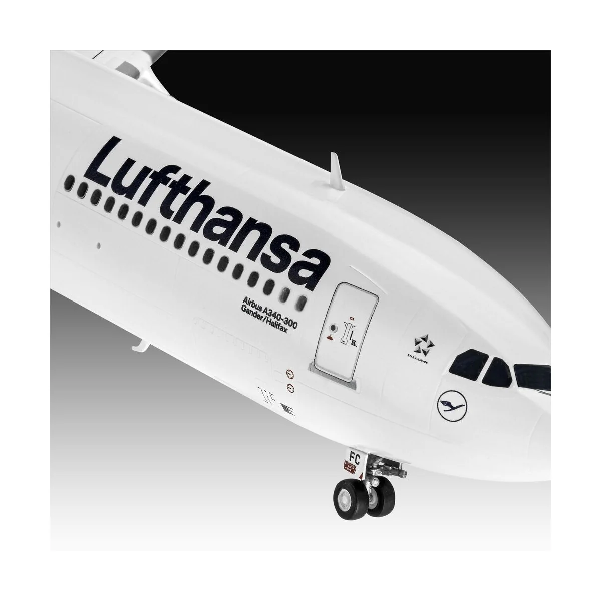 A340-300 Lufthansa New Livery, 1/144 - Revell 03803