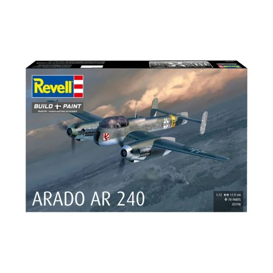 Arado AR-240, 1/72 - Revell 03798
